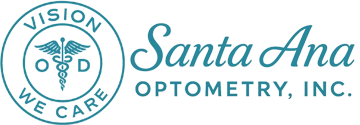 The Santa Ana Optometry, Inc. website homepage logo