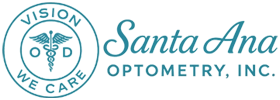 The Santa Ana Optometry, Inc. logo for the website sidebar